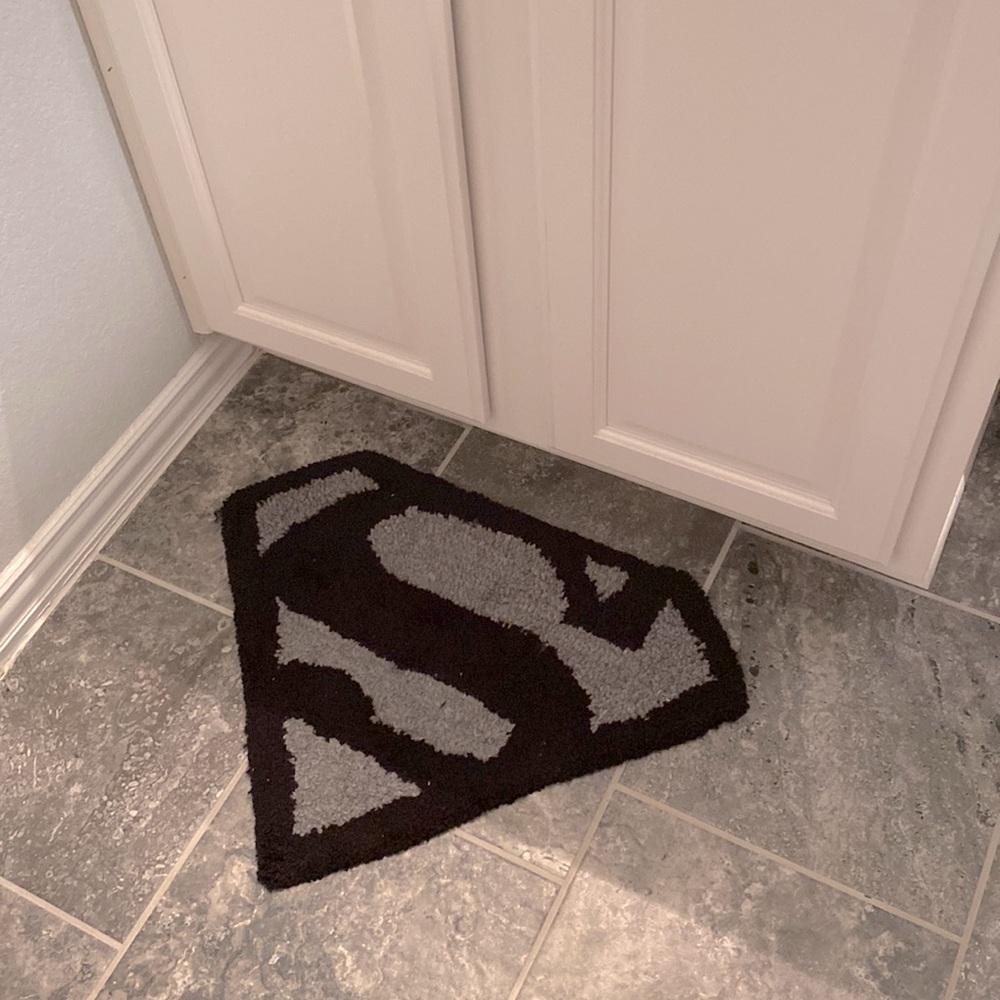 COPY - Superman Tufted Rug